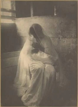 RECORD DATE NOT STATED The Manger (Ideal Motherhood). Gertrude Käsebier (A.. Fotos Stock