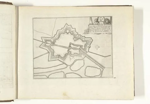 RECORD DATE NOT STATED  Map of SAS-Van-Gent, 1726, 1726 print Map of the d... Stock Photos