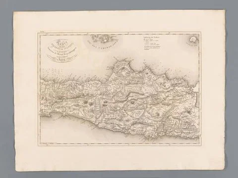 RECORD DATE NOT STATED  Map of Midden-Java, C. van Baarsel and Son, 1818 p... Photos