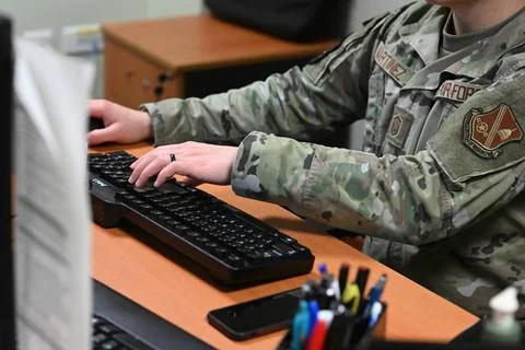 RECORD DATE NOT STATED Master Sgt. Jodi Martinez, Armed Forces Network Inc... Stock Photos