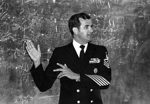 RECORD DATE NOT STATED MASTER CHIEF Avionics Technician Lawrence Draeger, ... Stock Photos