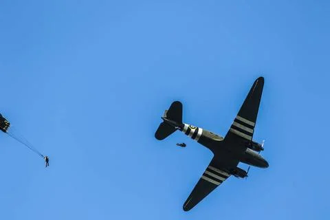 RECORD DATE NOT STATED Members of Parachute Group Holland, and multiple ve... 写真素材