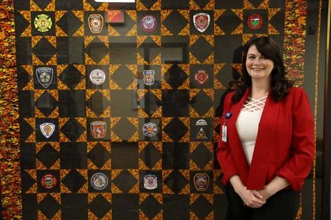 RECORD DATE NOT STATED Meredith Young, the paramedic program clinical coor... Foto stock