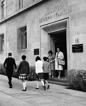 RECORD DATE NOT STATED Mexico City - Annex Office Building - 1968, United ... Fotos de archivo