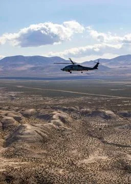 RECORD DATE NOT STATED An Mh-60R Seahawk attached to Helicopter Maritime S... Stock Photos