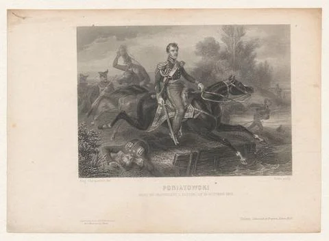RECORD DATE NOT STATED  Mier Jozef Poniatowski s book; PelÃ e, Pierre (180.. Stockfoto's