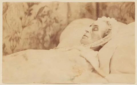 RECORD DATE NOT STATED  Mitkiewicz, CÃ sar (n.1836 - d.), Mme Adele Hugo o.. Stock-Fotos