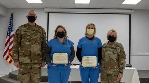 RECORD DATE NOT STATED MONROE, La. (Left to right) U.S. Army Maj. Gen. Kei... Stock Photos