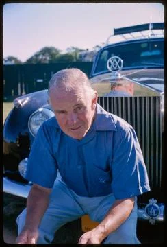 RECORD DATE NOT STATED Mrs. Whitehouse with Parasol and Van Allen, Toni Fr... Foto stock