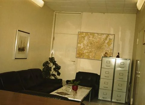 RECORD DATE NOT STATED Munich - Consulate Office Building - 1973, United S... Stock Photos