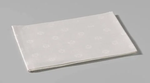 RECORD DATE NOT STATED  Napkin with a flower pattern, anonymous, c. 1800 -... Stock Photos