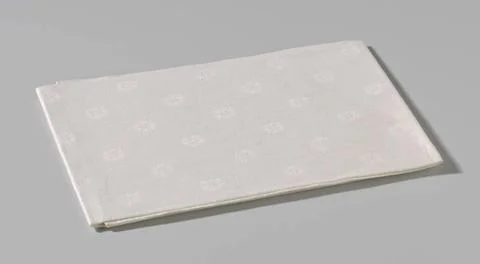 RECORD DATE NOT STATED  Napkin with a flower pattern, anonymous, c. 1800 -... Stock Photos