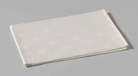RECORD DATE NOT STATED  Napkin with a flower pattern, anonymous, c. 1800 -... Stock Photos