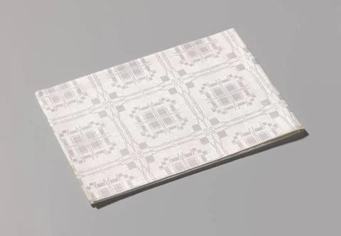 RECORD DATE NOT STATED  Napkin made of linen with peel pattern, c. 1400 - ... Stock Photos