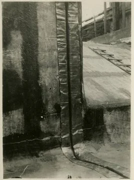 RECORD DATE NOT STATED Nässjö. Dilatation joints on tunnel Copyright: xpie. 库存照片