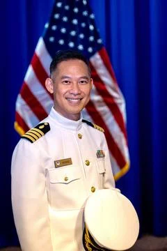 RECORD DATE NOT STATED  Navy Capt. (Dr.) Thanh Hoang, program director for... Stock-Fotos