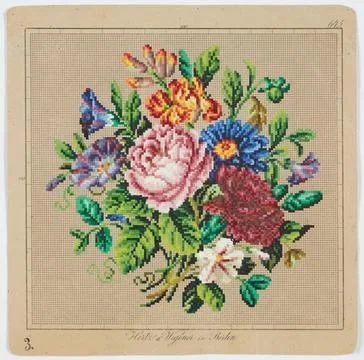 RECORD DATE NOT STATED  Needlework pattern patterns Copyright: xpiemagsx p... Stock Photos