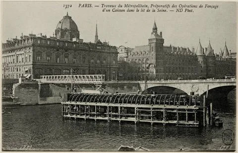 RECORD DATE NOT STATED  Neurdein Freres, 1772 Paris. - Metropolitan work, ... 写真素材