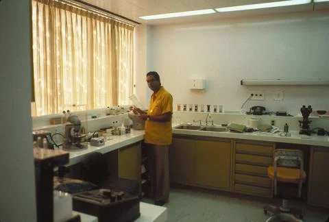 RECORD DATE NOT STATED New Delhi - Annex Office Building - 1979, United St... Fotos de archivo