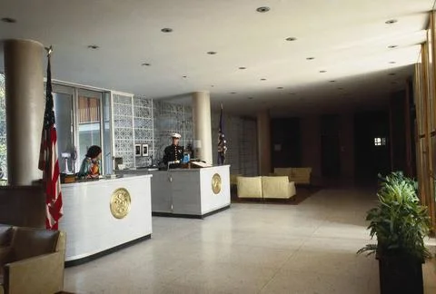RECORD DATE NOT STATED New Delhi - Chancery Office Building - 1979, United... Fotos de archivo