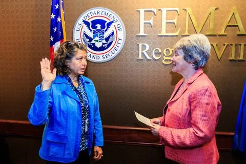 RECORD DATE NOT STATED New Federal Disaster Recovery Coordinator for FEMA ... Stock Photos