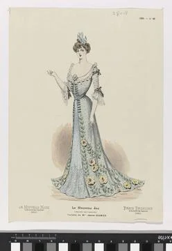 RECORD DATE NOT STATED  The new fashion, the new game, Paris Fashion, 1900... Foto stock