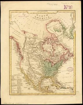 RECORD DATE NOT STATED North America , North America, Maps Norman B. Leven... Stock Photos