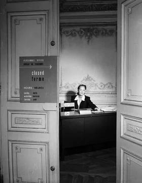 RECORD DATE NOT STATED Official/ECA. Photographs of Marshall Plan Programs... 写真素材