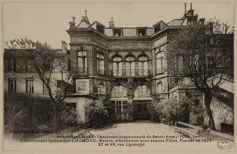 RECORD DATE NOT STATED  Old Paris Commission, hotel dependent on the old c... Stock Photos
