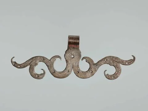 RECORD DATE NOT STATED  One hinge; XVII century (1601-00-00-1700-00-00); C... Stock Photos