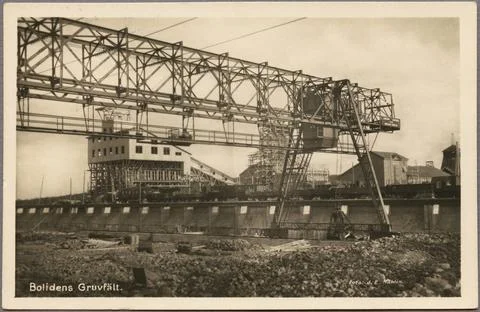 RECORD DATE NOT STATED Ore loading device in Boliden. Copyright: xpiemagsx... Stock Photos
