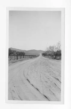 RECORD DATE NOT STATED Original caption: Morongo - East entrance. . 1936 -... Stock Photos