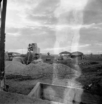 RECORD DATE NOT STATED Orly. Photographs of Marshall Plan Programs, Exhibi... 写真素材