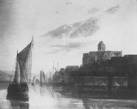 RECORD DATE NOT STATED A panel by Aelbert Cuyp (20-10-1620-15-11-1691), re... Foto stock