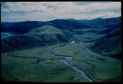 RECORD DATE NOT STATED  Panorama of Fitzroy Bay (overneck of Para narrowed... Stock Photos