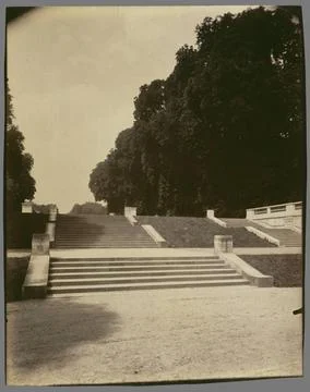 RECORD DATE NOT STATED Parc de Saint-Cloud. Eugene Atget (French, 1857 - 1... Stockfoto's
