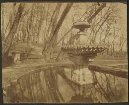 RECORD DATE NOT STATED  Parc de Saint Cloud (Saint Cloud Park). Eugene Atg... 写真素材