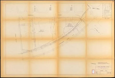 RECORD DATE NOT STATED Parcel D-10 , City planning, Massachusetts, Boston,... Stock Photos