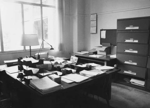 RECORD DATE NOT STATED Paris - Annex Office Building - 1976, United States... Fotos de archivo