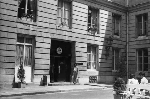 RECORD DATE NOT STATED Paris - Annex Office Building, United States photog... Fotos de archivo