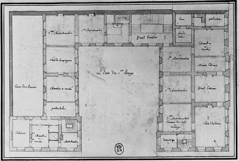 RECORD DATE NOT STATED Paris - Annex Office Building, United States photog... Fotos de archivo