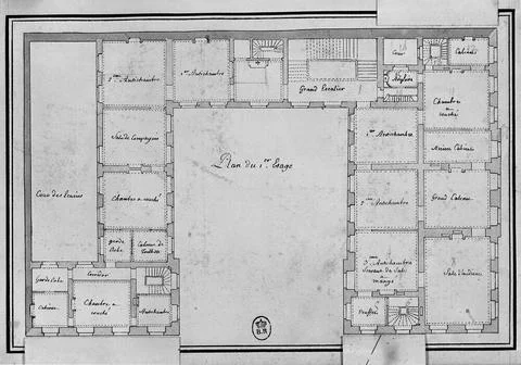 RECORD DATE NOT STATED Paris - Annex Office Building, United States photog... Fotos de archivo