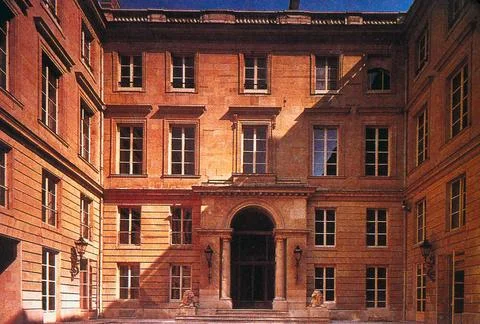 RECORD DATE NOT STATED Paris - Annex Office Building - 1984, United States... Fotos de archivo