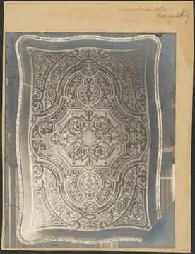 RECORD DATE NOT STATED Paris, Ministere de la Marine, Table style Louis XI... Foto stock