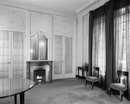 RECORD DATE NOT STATED Paris Apartment of Luke W. Finlay. Photographs of M... Stock Photos