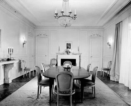 RECORD DATE NOT STATED Paris Apartment of. Photographs of Marshall Plan Pr... Foto stock