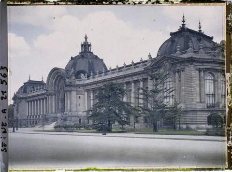 RECORD DATE NOT STATED Paris (8th arr.), France Le Petit Palais , (French ... Stock Photos