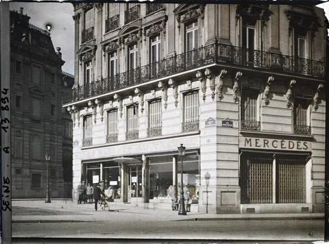 RECORD DATE NOT STATED Paris (8th arr.), France Establishment Les wounded ... 스톡 사진