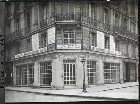 RECORD DATE NOT STATED Paris (8th arr.), France Imprimerie for the blind w... 스톡 사진