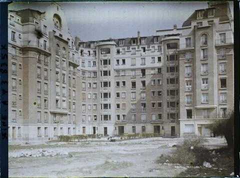 RECORD DATE NOT STATED Paris (14th arr.), France demolition of fortificati... Stock Photos